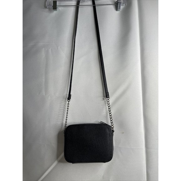 NINE WEST Black Leather, Shoulder, cross body handbag. - Picture 4 of 7